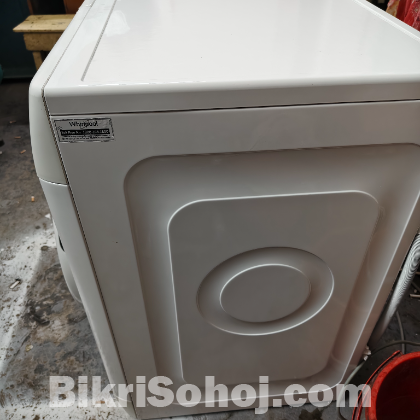 Whirlpool inverter front loder washing machine 8kg